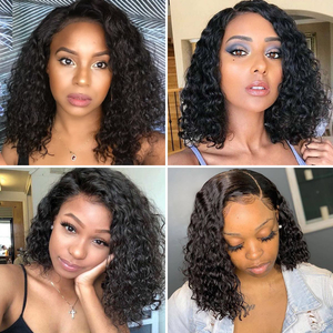 Angelbella 2022 Nuevo Bob Lace Front Virgin Hair Wave Wave Bob Wig