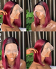 Angelbella DD Diamond Hair 200% Densidad 13x4 Capacidad frontal de encaje completo Bob boba humana