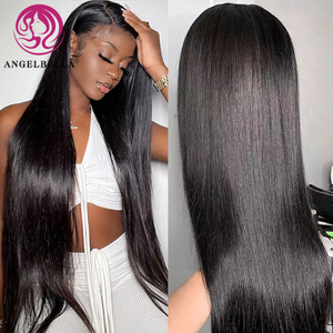 Angelbella Queen Doner Virgin Hair Angelbella 13x4 Full Transparente HD Lace Frontal Raw Human Wig Wig