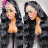 Angelbella dd diamante cabello 13x4 pelucas frontales de encaje encaje transparente sin glucos peluca de cabello humano ola de encaje