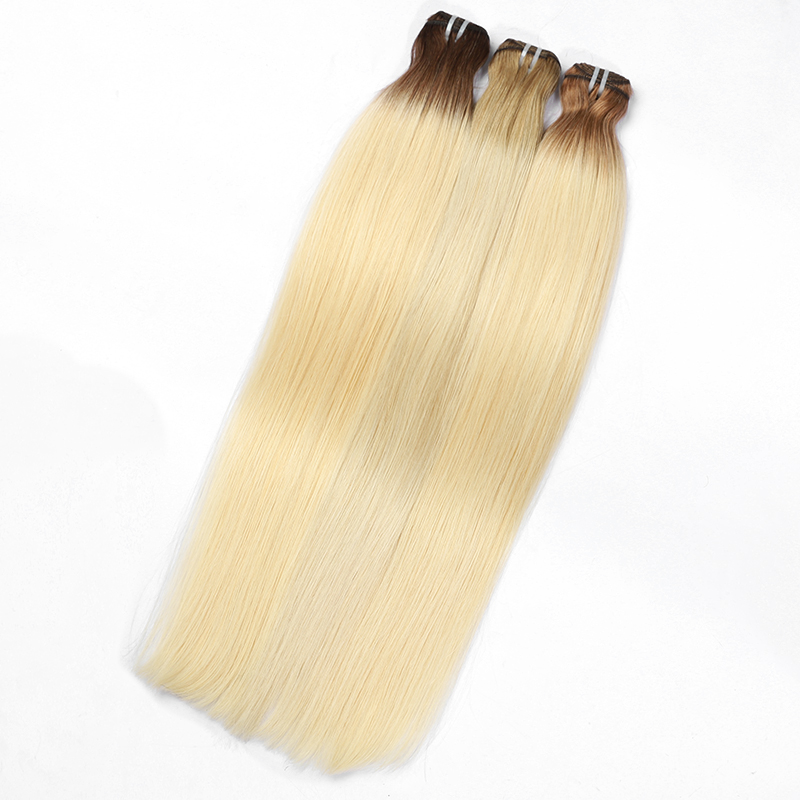 Angelbella 100% Russian Virgin Hair Hand Cutícula Cutícula de trama atada Alineado Hueso Cabello de estilo natural de color natural Cabello humano crudo