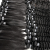 Proveedor de cabello crudo alineado al por mayor Extensiones de cabello humano natural Bundles de cabello humano recto