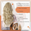 Angelbella Extensiones de cabello con cinta de cabello humano real de 22 pulgadas, color 16 resaltado 22 extensiones de cabello rubio, cinta en 3.53 oz, cinta de poliuretano en cabello humano, extensión de trama de piel sin costuras, cabello natural