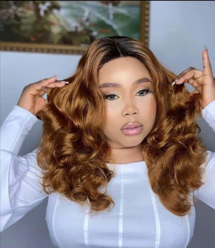 Peluca de cabello humano súper doble dibujada Magic Curls animosa