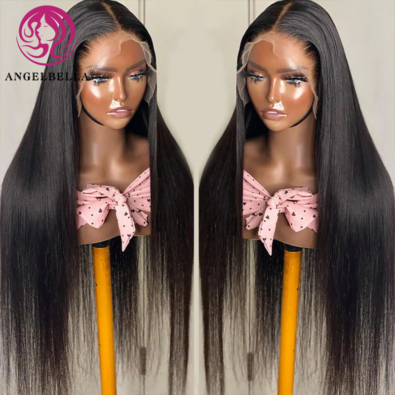 Angelbella Queen Doner Virgin Hair Human Hair Lace Front Allane 13x4 Full Hd Lace Human Hair Wigs