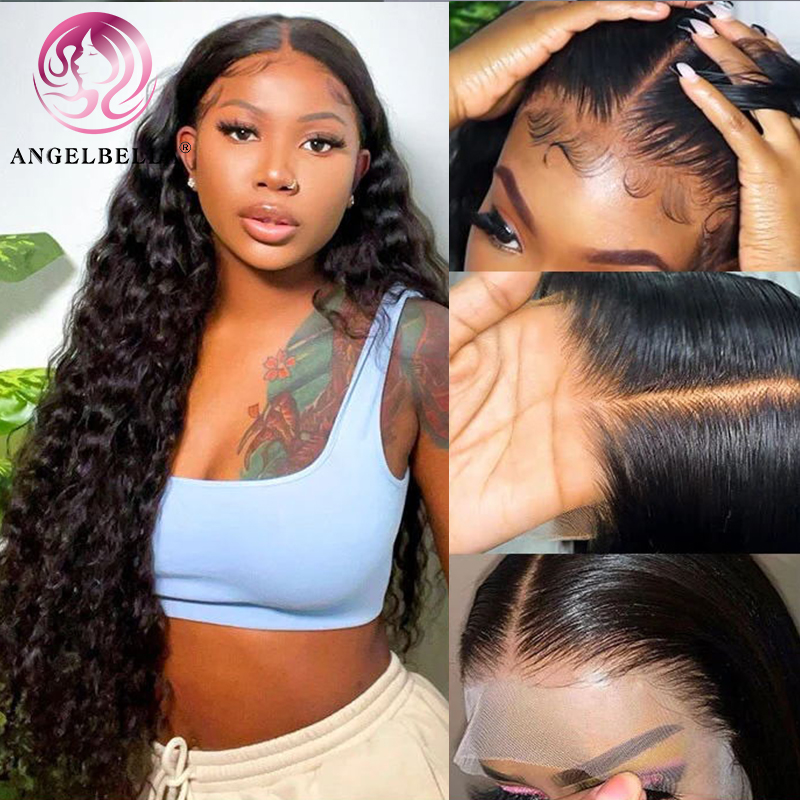 Angelbella Dd Diamond Hair Products Human Hair Deep Wave 18 20 22 pulgadas Brasil Brasil Bundles de tejido de cabello