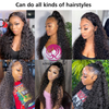 Angelbella Glory Virgin Hair Raw Human Hair 13x4 Loose Deep Wave HD Full Lace Birs para mujeres negras