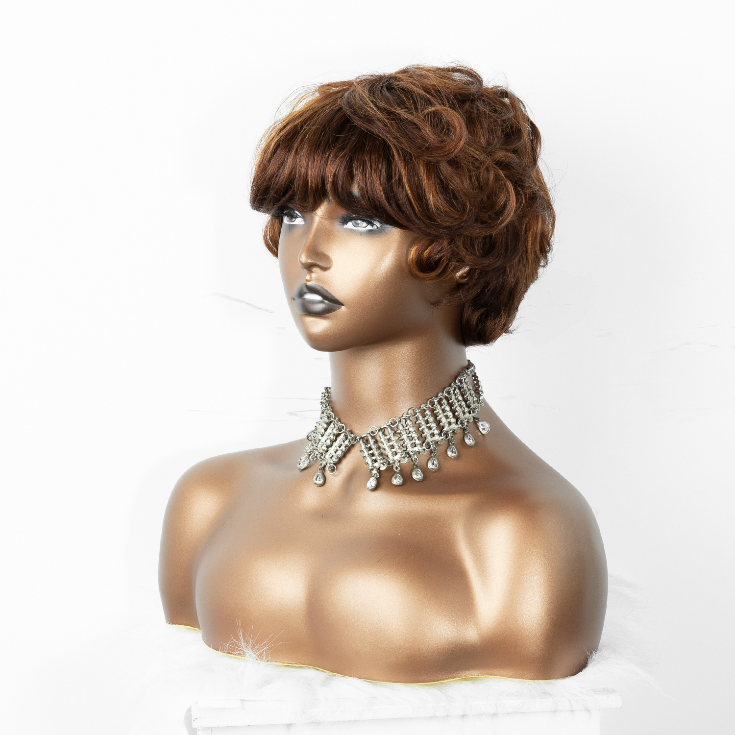  Angelbella Dd Diamond Hair New Style Short Bob Wig Factory Price Natural Wave Kinky Curl Curl Styles Brasil Máquina de cabello hecha para mujeres negras para mujeres negras