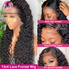 Angelbella DD Diamond Hair Hd Water Wig 13x4 Cernera delantera Peluca de cabello humano Peluca frontal