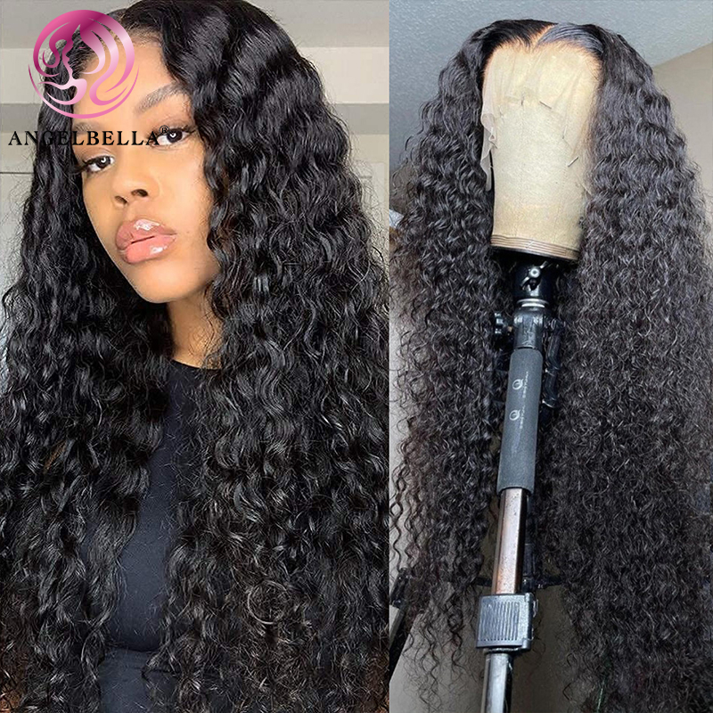 Angelbella DD Diamond Hair 13x4 Cernera transparente Peluca sin gluil