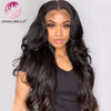 Angelbella DD Diamond Hair 13x4 HD Lacas delanteras Brasil Wavs Human Hair Wigs para mujeres negras