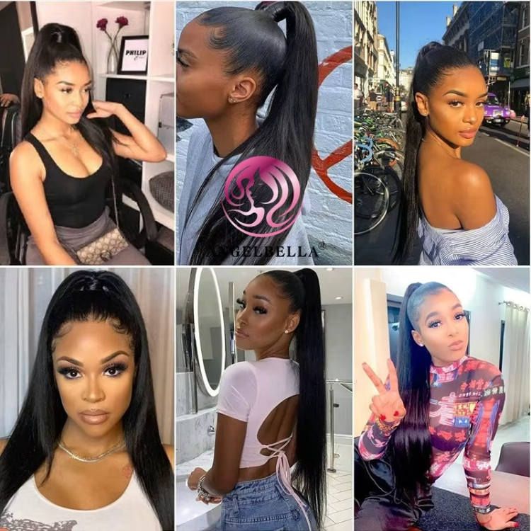 Angelbella 36 pulgadas Bundles de cabello crudo Bundles Indian sin procesar al por mayor cabello crudo al por mayor paquete recto