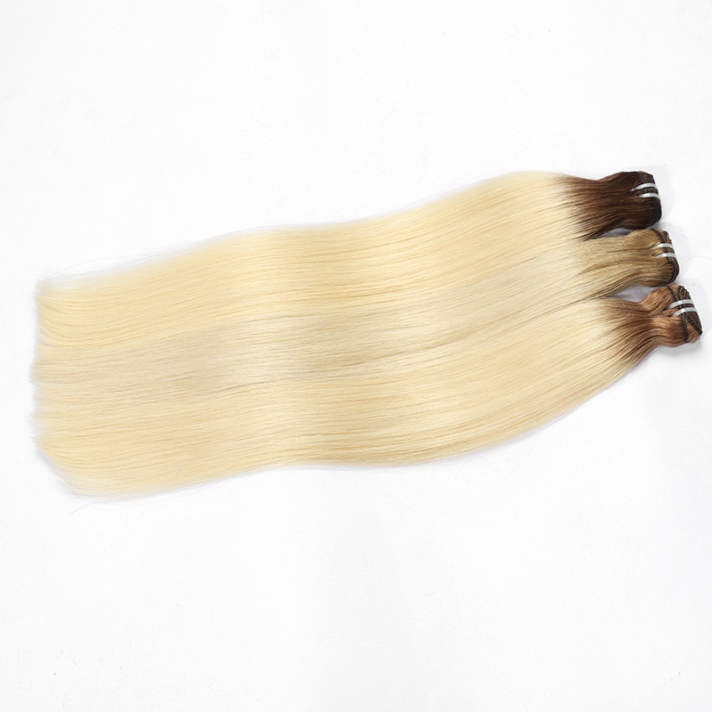 Angelbella 100% Russian Virgin Hair Hand Cutícula Cutícula de trama atada Alineado Hueso Cabello de estilo natural de color natural Cabello humano crudo