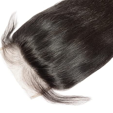 2022 6x6 Cierre de ola corporal Cierre de encaje transparente Cabello humano brasileño