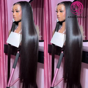 Angelbella Queen Doner Cabello virgen Cutícula Alineada Virgin Virgin Raw Indian Hair Hd Lace Human Wig