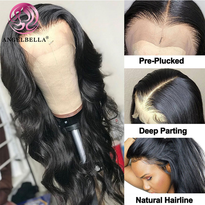 Angelbella dd Diamond Hair 13x4 Cuerpo de encaje de encaje