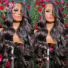 Angelbella Queen Doner Virgin Hair 13x4 Body Wave HD Lace frontal Peluces para el cabello humano para mujeres
