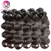 Vendedores de cabello indio indio al por mayor Extensión de cabello humano ola de cuerpo doble cabello