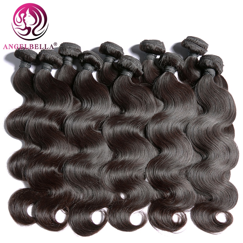 Vendedores de cabello indio indio al por mayor Extensión de cabello humano ola de cuerpo doble cabello