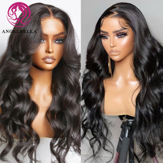 13x4 180% Densidad Pelucas frontales de encaje transparente