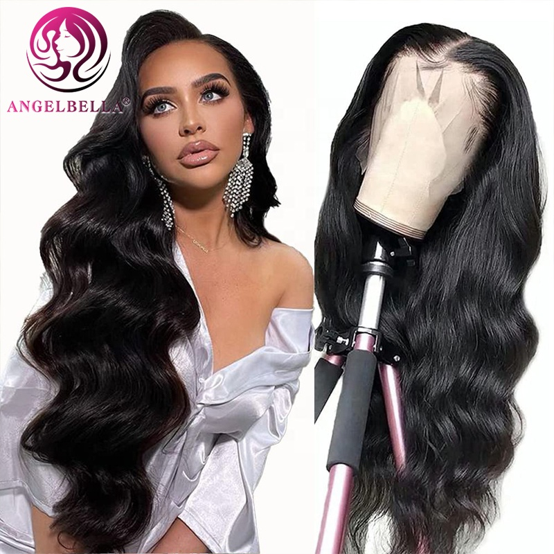 Pelucas peruanas virgen sin procesar cabello humano 13x4 transparente 30 pulgadas ola de ola de ola delantera peluca para mujeres negras