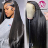 Angelbella Queen Doner Virgin Hair 13x4 Human Hair HD Peluca de encaje Cutícula Alineada Cabnillas