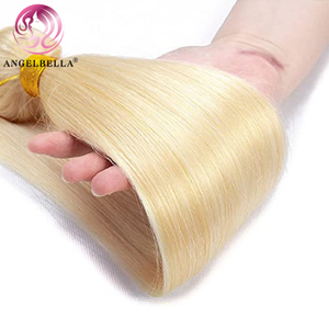  Angelbella Queen Doner Virgin Hair Best 613 paquetes de cabello crudo Huamn paquetes de cabello ondulado Natural