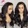 Angelbella Dd Diamante Cabello Brasil Body Wave Body Bode Browd Human Hair Wigs Lace Bigs frontal 13x4 HD Bigs frontales