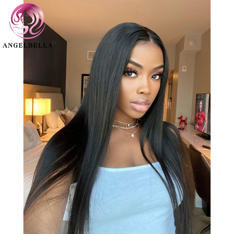 Angelbella DD Diamond Hair Hd Lace Best Lace Browling Wig Real Human Hair Lace Frontal Wigs