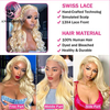  Angelbella Queen Doner Cabello virgen 150% Densidad13x4 613 Body Wave Human Hair HD Lace Frontal Wigs for Women