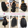 Angelbella Glory Virgin Hair Raw Human Hair 13x4 Loose Deep Wave HD Full Lace Birs para mujeres negras