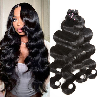 Angelbella al por mayor de las extensiones de cabello humano de la virgen india bocones de los bocones de cabello humano doble