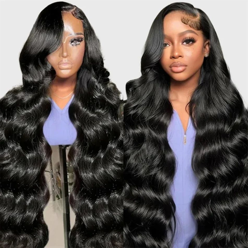 Vendedores de cabello brasileño al por mayor Densidad 13x4 CABLERA HUMANA CABIZAS Frontal de ola de ola de ola de olas transparentes