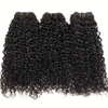  Super Doble Doble Cutícula Virgen Alineada Brasil Brasileño Cabello Bundles Funmi Pixie Curly Natural Natural Color