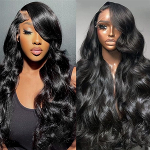 Angelbella 30 pulgadas 220% Densidad 13x6 HD HD Pelucas delanteras Oavas de cabello Virgin Remy Remy India para mujeres negras
