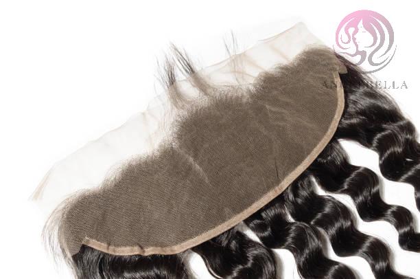 Extensiones de tejido de pelo largo-coloreado-humano-humano-humano-Frontal-Frontal-Picture-ID960711312