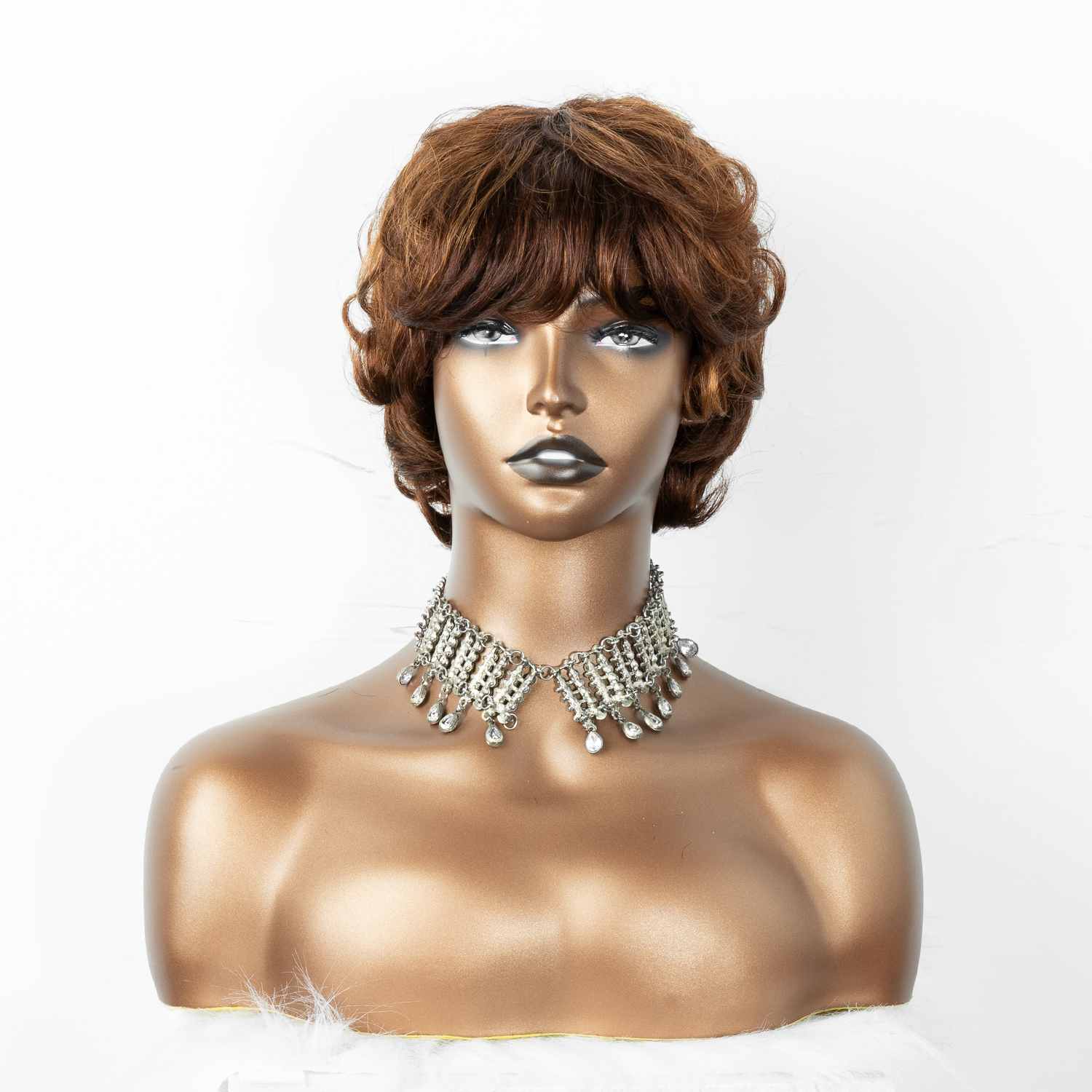  Angelbella Dd Diamond Hair New Style Short Bob Wig Factory Price Natural Wave Kinky Curl Curl Styles Brasil Máquina de cabello hecha para mujeres negras para mujeres negras