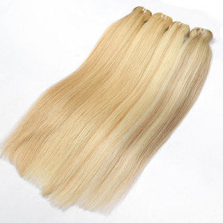 Extensión de cabello al por mayor 100% Cutícula alineada Cabello liso Extensiones de cabello ruso