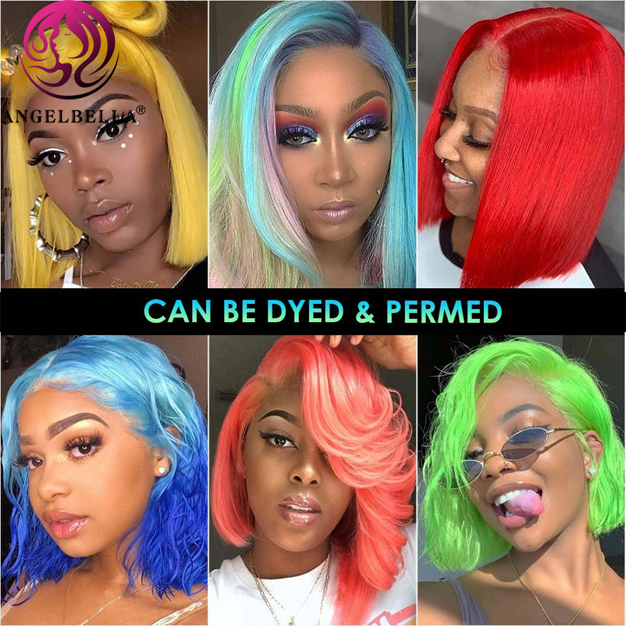 613-Blonde-13x1-Lace-Cierre-WIG-WIG-WIG-STRIPLESS-PRE-PLUCKED-HUBER-Hair-Brasil-Short-Bob-T