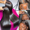 Paquetes de aspecto natural de cabello liso al por mayor