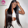 Angelbella Queen Doner Cabello virgen brasileño Cabello liso Cabello liso 100% sin procesar Extensiones de cabello humano Bundles 
