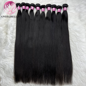 Vendor de cabello Camboya Camboya crudo 100% humano Cabello alineado Cabello alineado 10a Pule de cabello crudo alineado