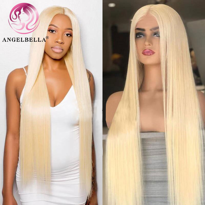 Angelbella Queen Doner Virgin Hair 13x4 613 Pelucas frontales de encaje natural de cabello humano HD