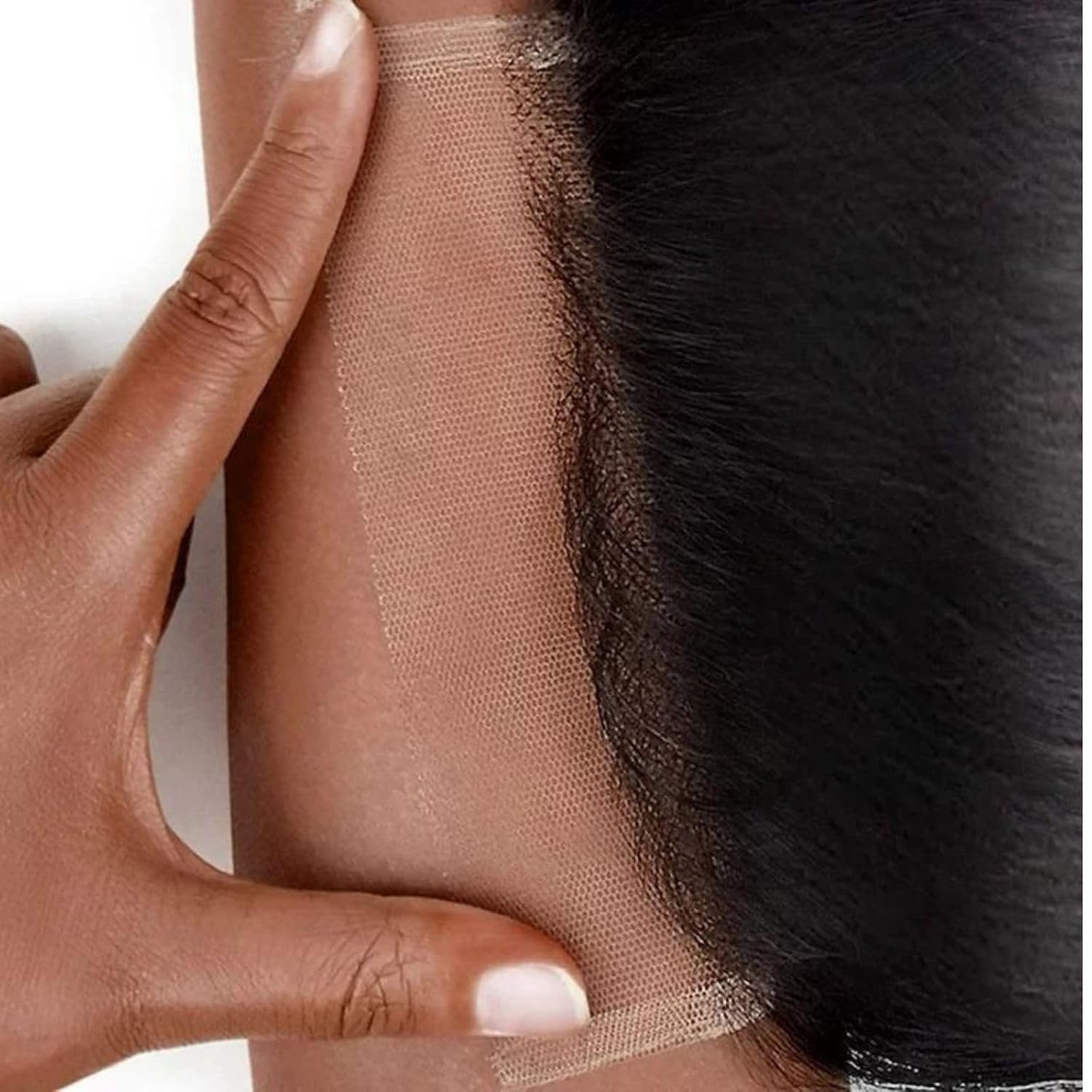 2022 Cierre suizo del cordón del cabello humano brasileño de la Virgen transparente del cierre del cordón de la onda 5x5 del cuerpo 