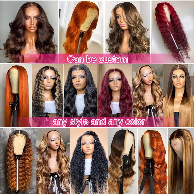 Pelucas transparentes brasileñas de 30 pulgadas Pelera frontal de encaje 13x4 1800% Densidad Cabililla de agua de cabello humano Wigs para mujeres