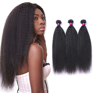 Paquetes de cabello liso de color reta virgen afro natural 