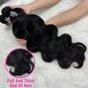 Paquete de ola de cuerpo 24 26 28 pulgadas Bundle de cabello humano 10 A GRENDIDOS Brasil Brasil Bundles 100% sin procesar Bundles Cabello humano
