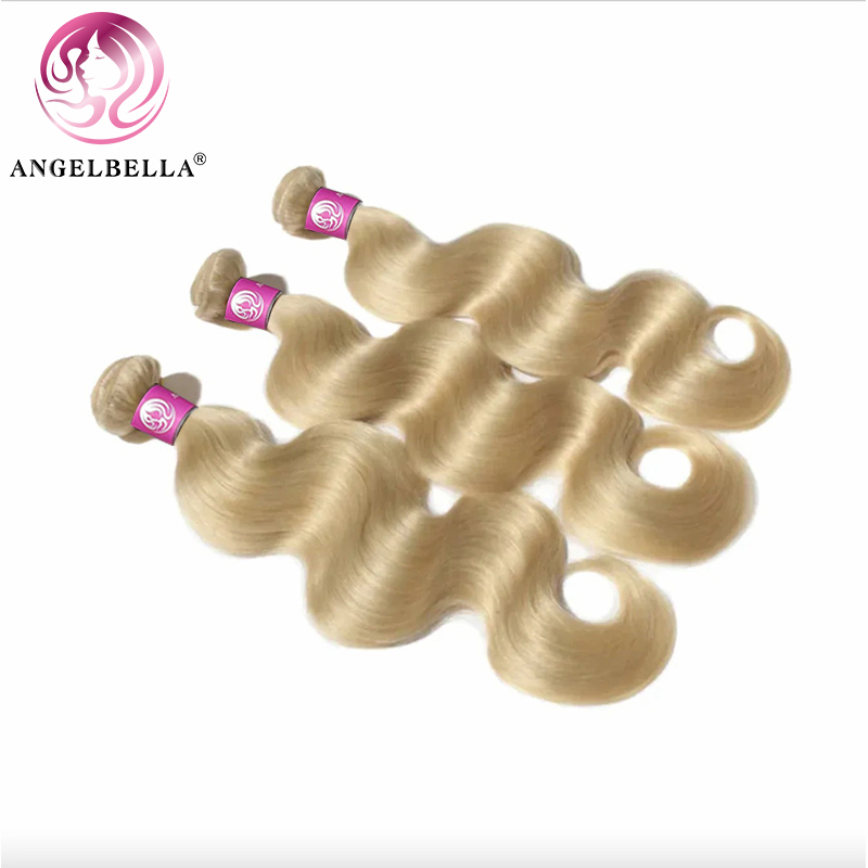Angelbella Queen Doner Cabello virgen 100% sin procesar brasileño 613 Bundles de cabello humano Cabello