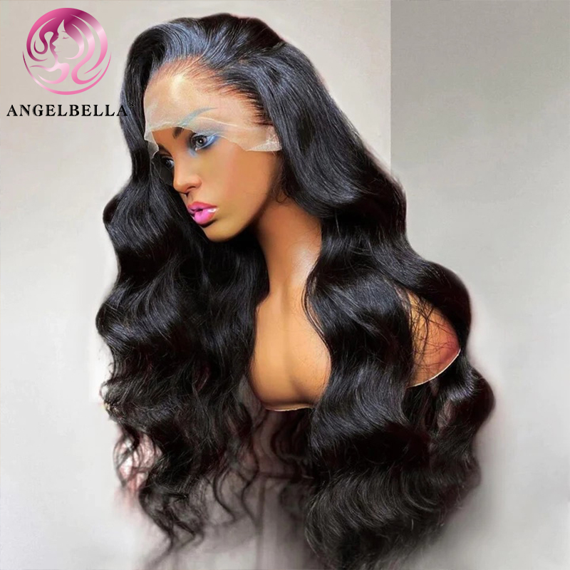 Angelbella DD Diamond Hair Transparent Cheap 13x4 Lace Body Wave Body Wig