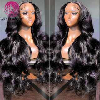 Pelucas al por mayor Vendedores de cabello humano 13x4 Natural de encaje suizo de encaje delantero Oava corporal Cabello humano brasileño